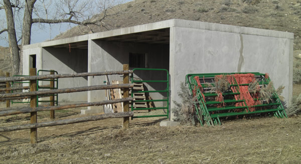 Loafing Shed - Star Pre-Cast Concrete